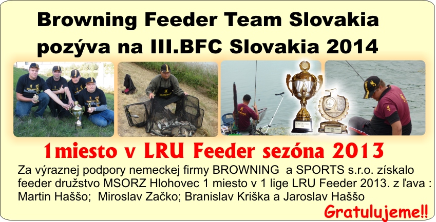 Browning Feeder Team Slovakia